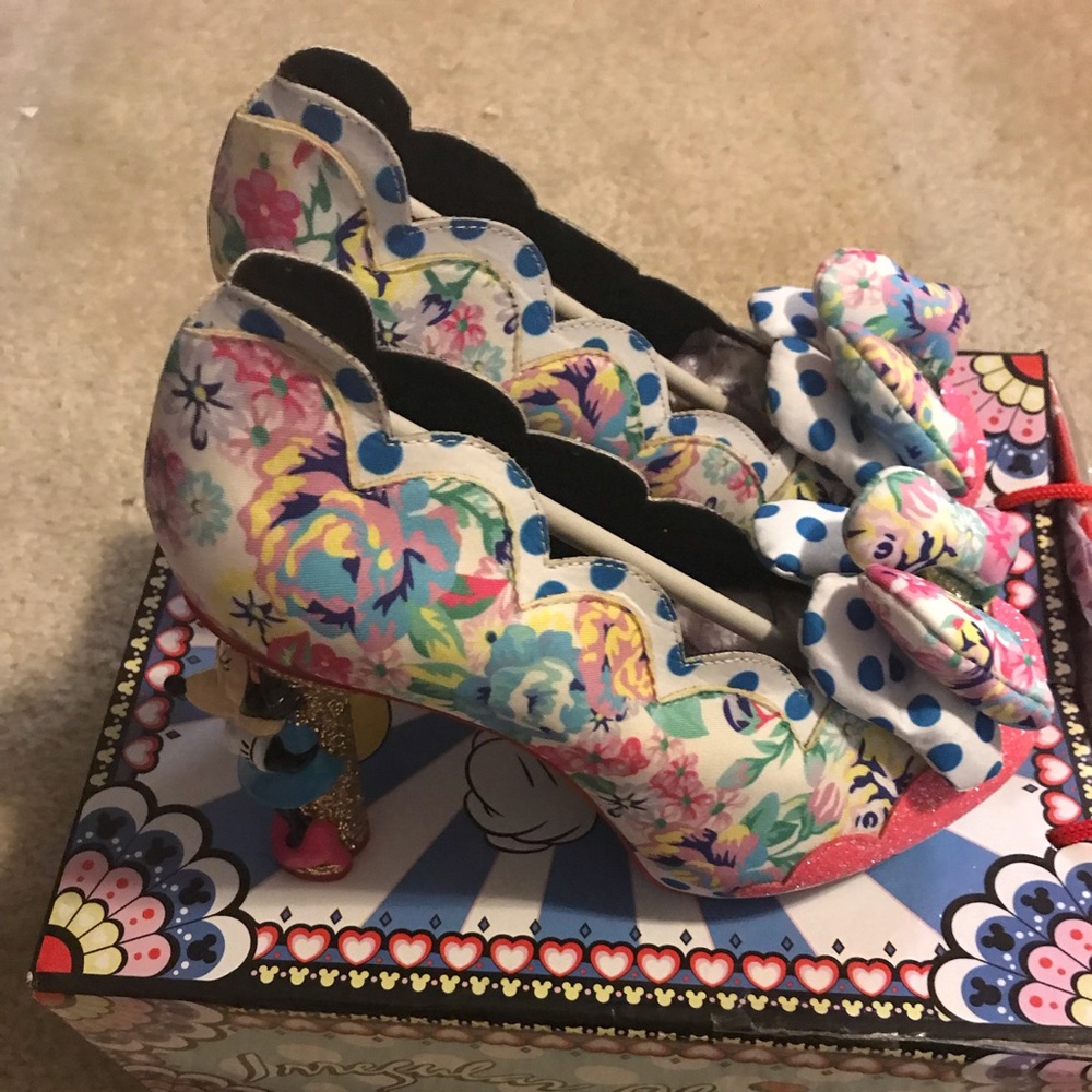 Irregular Choice Minnie Sherbet Ice Cream Shoes